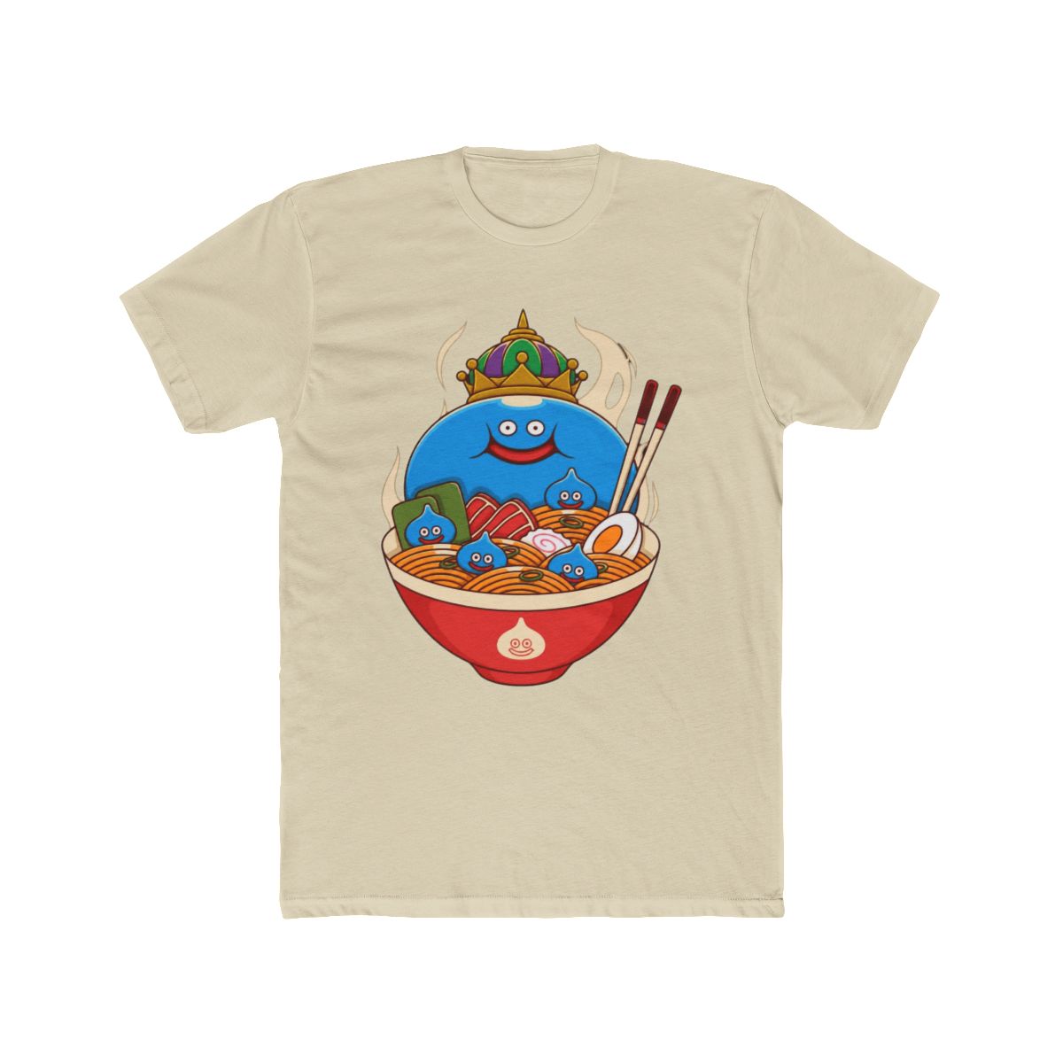 King Slime Ramen T Shirt | Dragon Quest - alternate angle 4, merchandise
