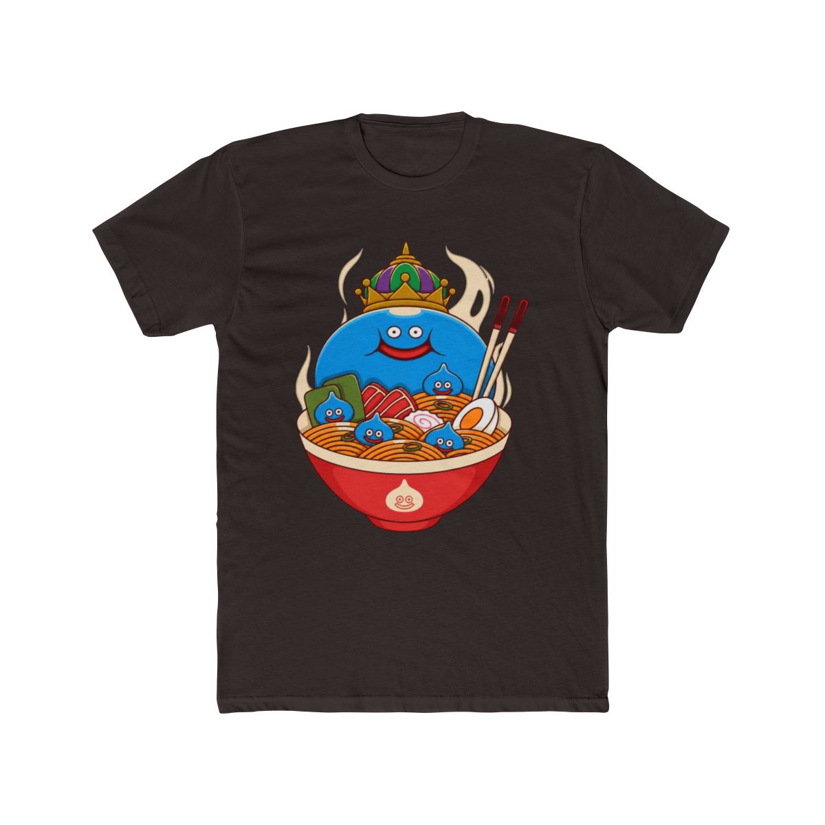 King Slime Ramen T Shirt | Dragon Quest - alternate angle 3, merchandise