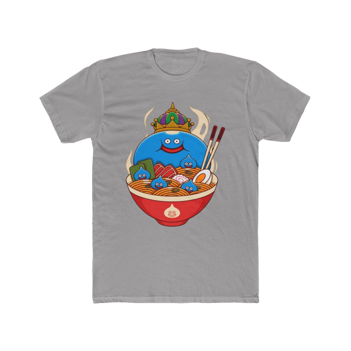 King Slime Ramen T Shirt | Dragon Quest - alternate angle 2, merchandise