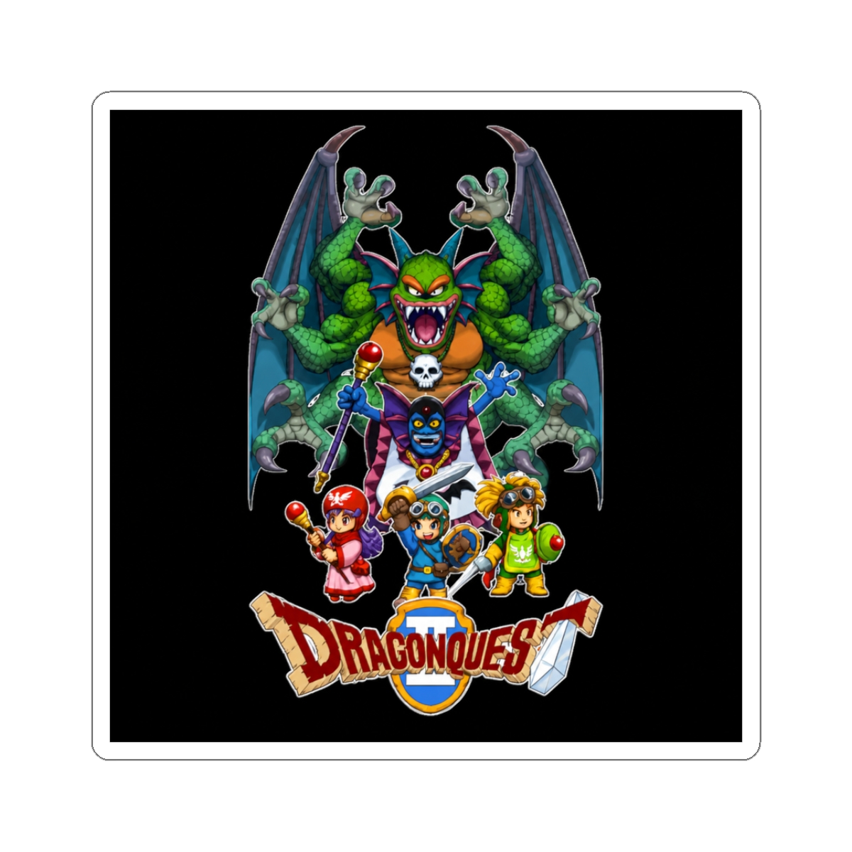 dragon quest ii Sticker