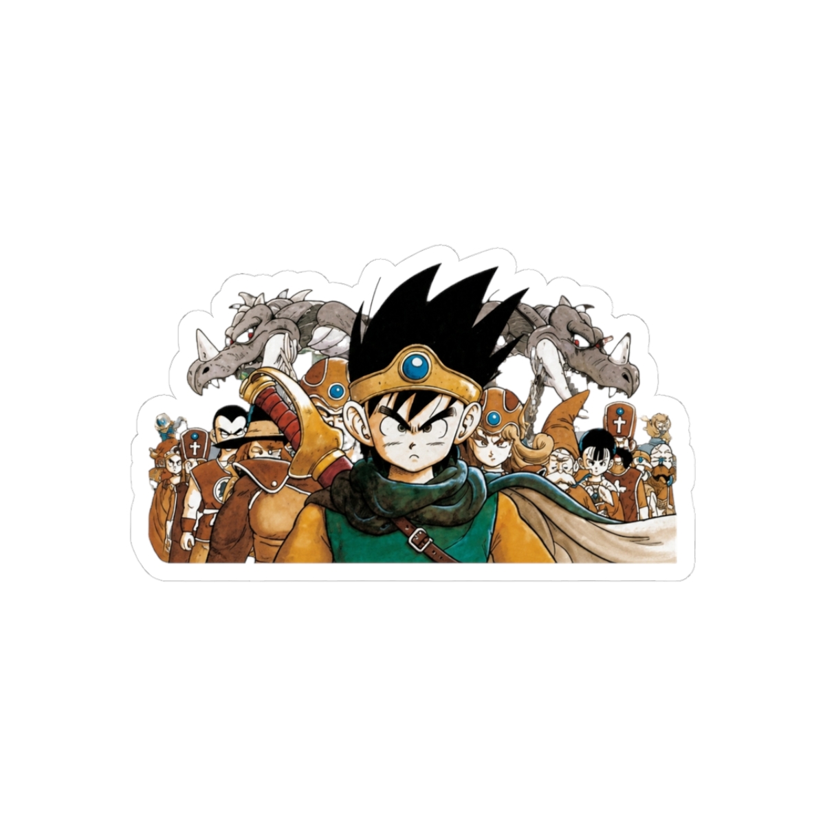 Dragon Quest III Famicom Sticker