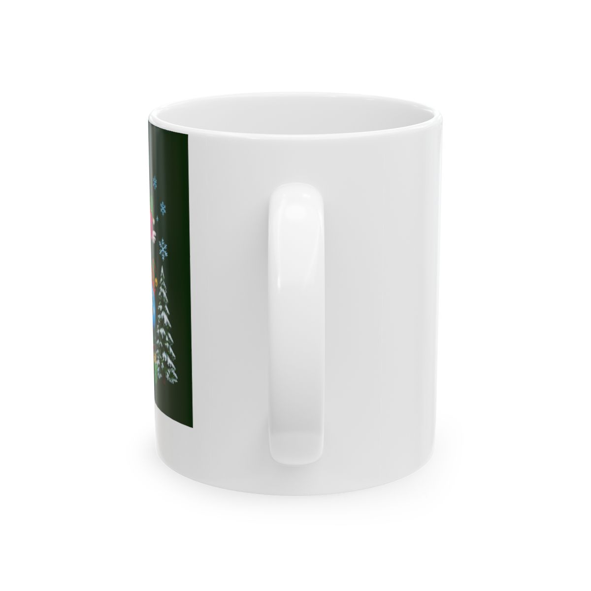 Dragon Quest Slime Christmas Mug, Gamer Gift - alternate angle 3, merchandise