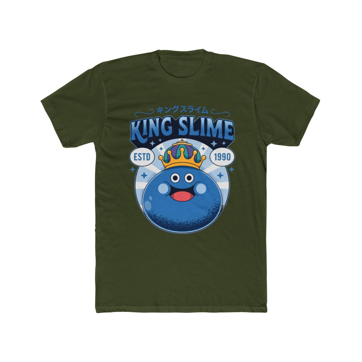 King Slime Vintage T Shirt | Dragon Quest - alternate angle 5, merchandise