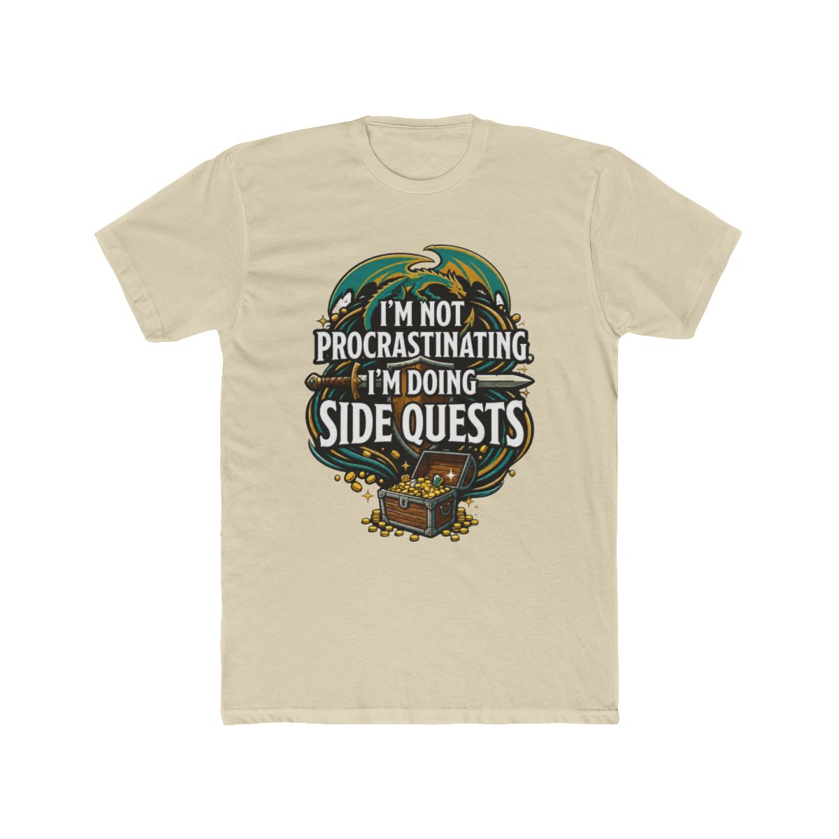 Dragon Quest Treasure Fantasy Art T Shirt - alternate angle 4, merchandise
