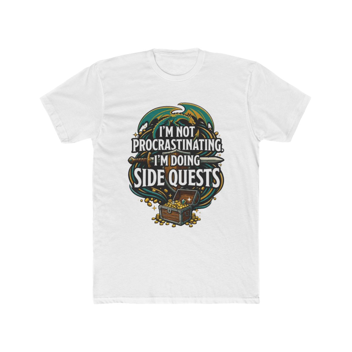 Dragon Quest Treasure Fantasy Art T Shirt - Official T-Shirts merchandise