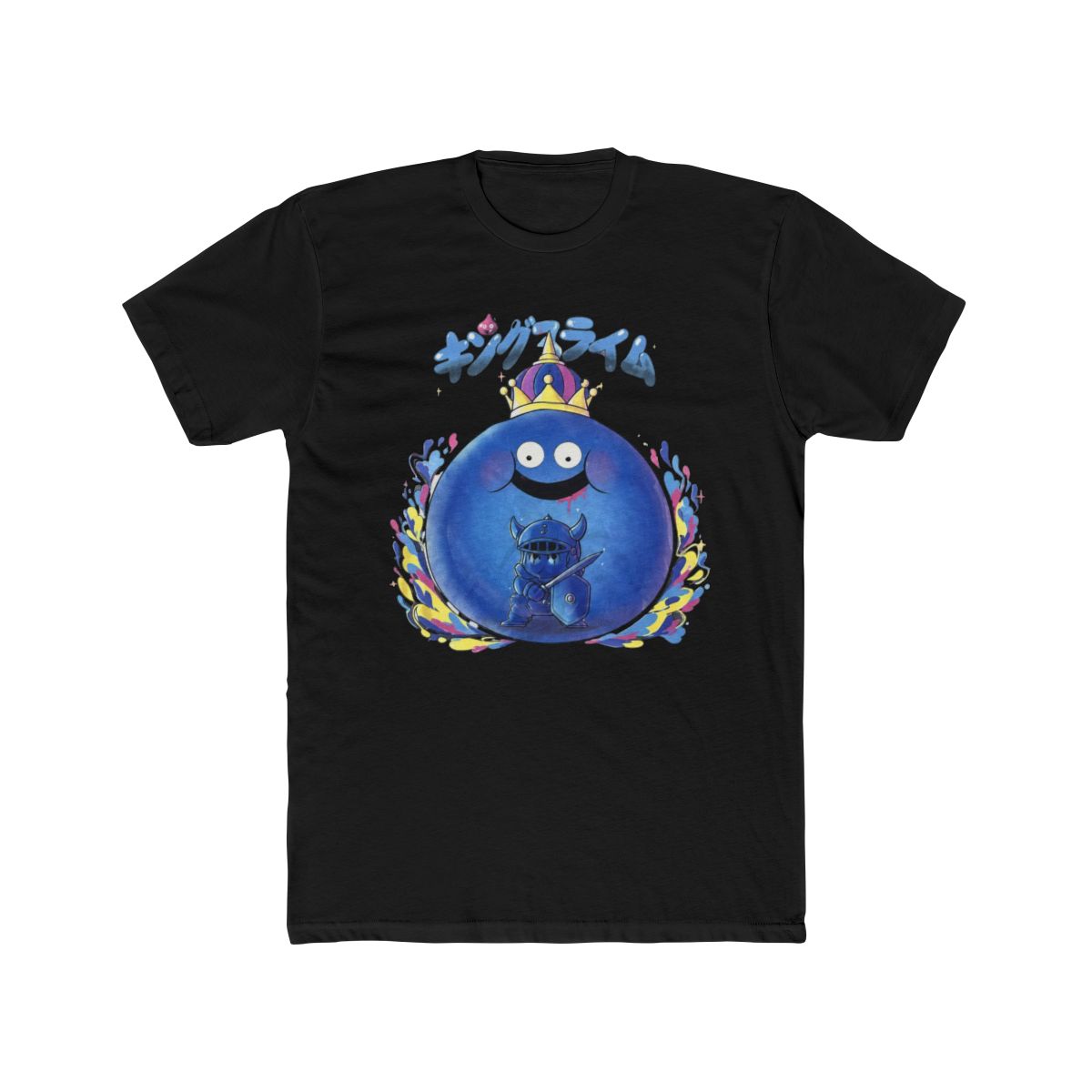 Dragon Quest The Great King Slime Warrior Tshirt Size Medium - alternate angle 3, merchandise