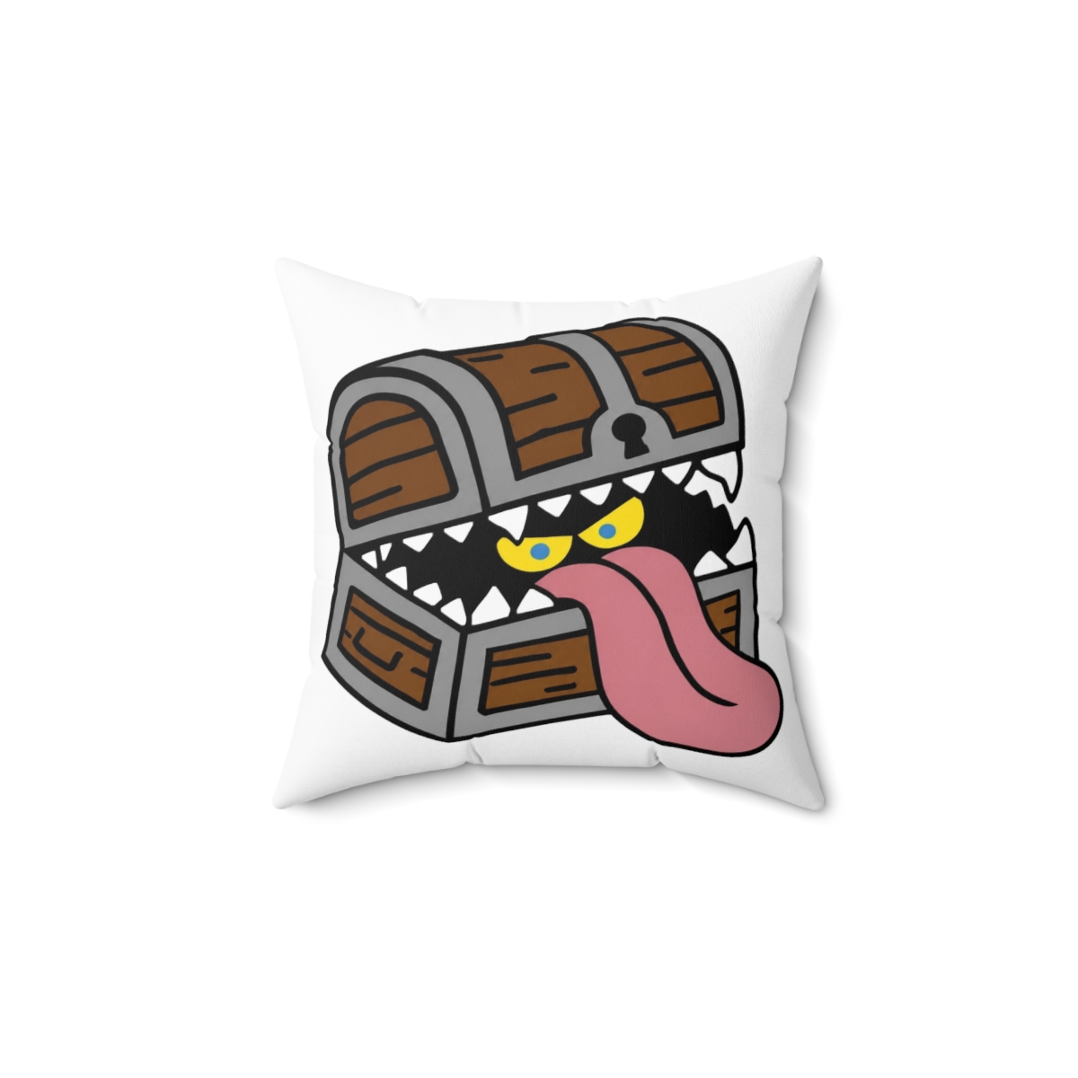 Dragon Quest Cannibox Throw Pillow - alternate angle 1, merchandise