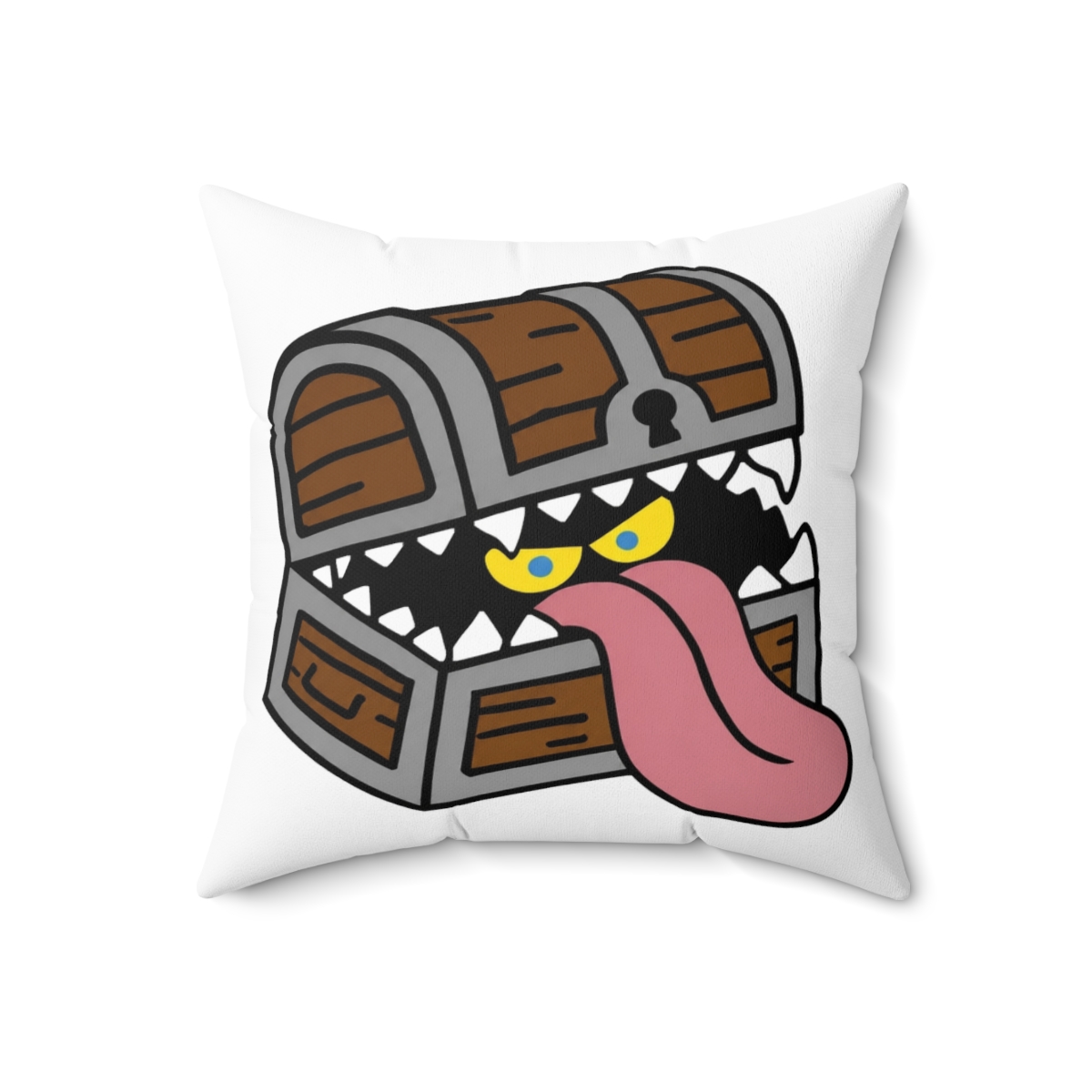 Dragon Quest Cannibox Throw Pillow - alternate angle 3, merchandise