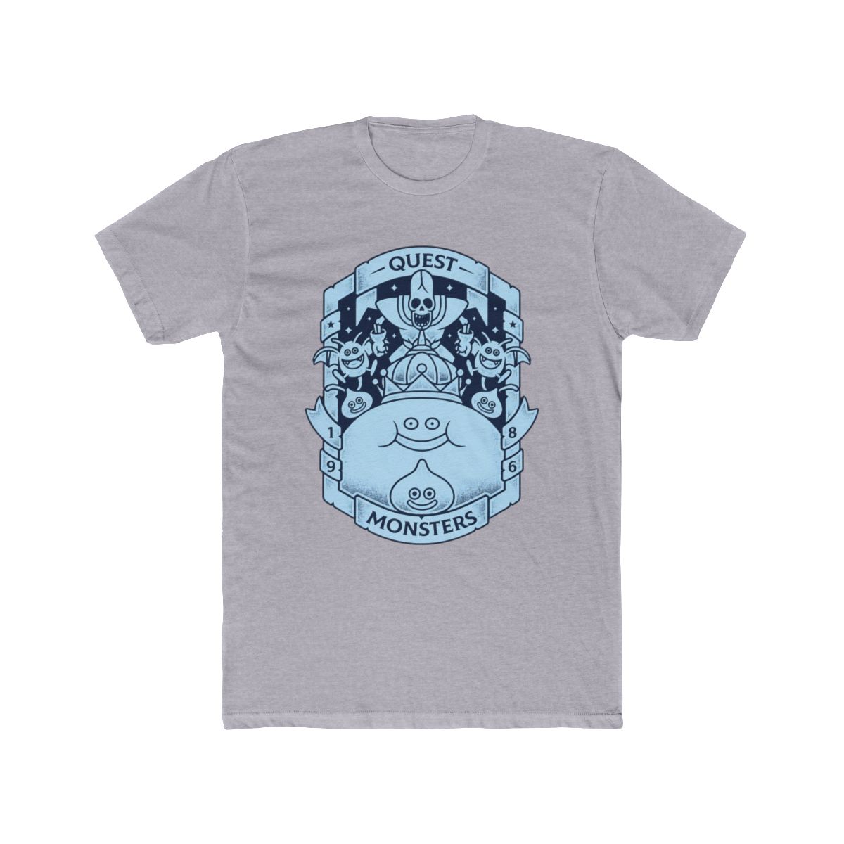 Quest Monsters T Shirt - Dragon Quest Gaming Tee - Slime - King Slime - Rpg Game Shirt - Jrpg Gamer Tee