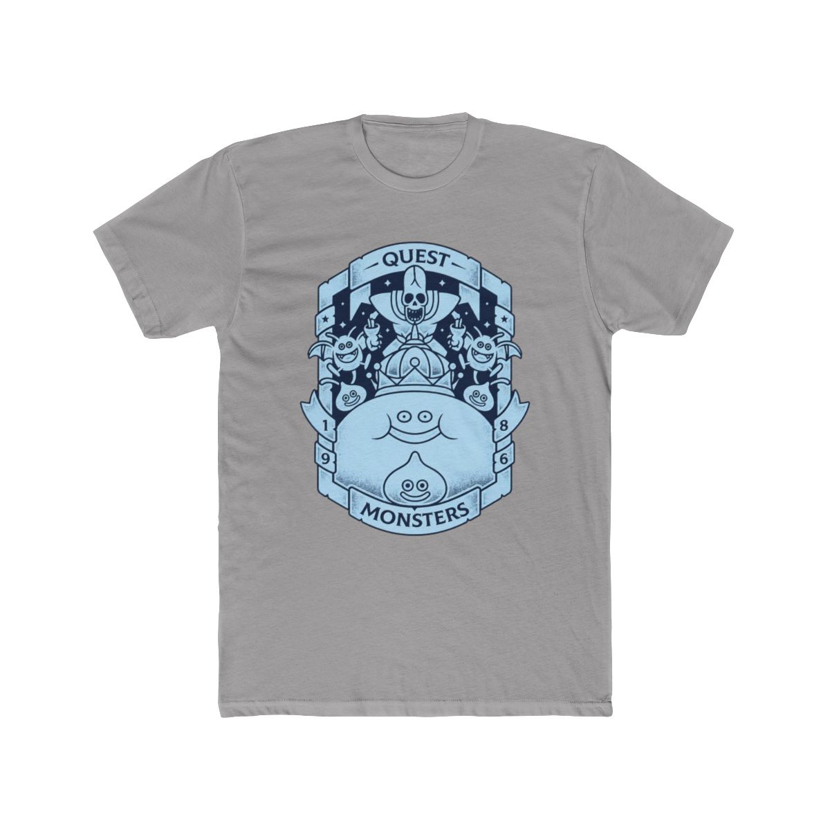 Quest Monsters T Shirt - Dragon Quest Gaming Tee - Slime - King Slime - Rpg Game Shirt - Jrpg Gamer Tee - Official T-Shirts merchandise