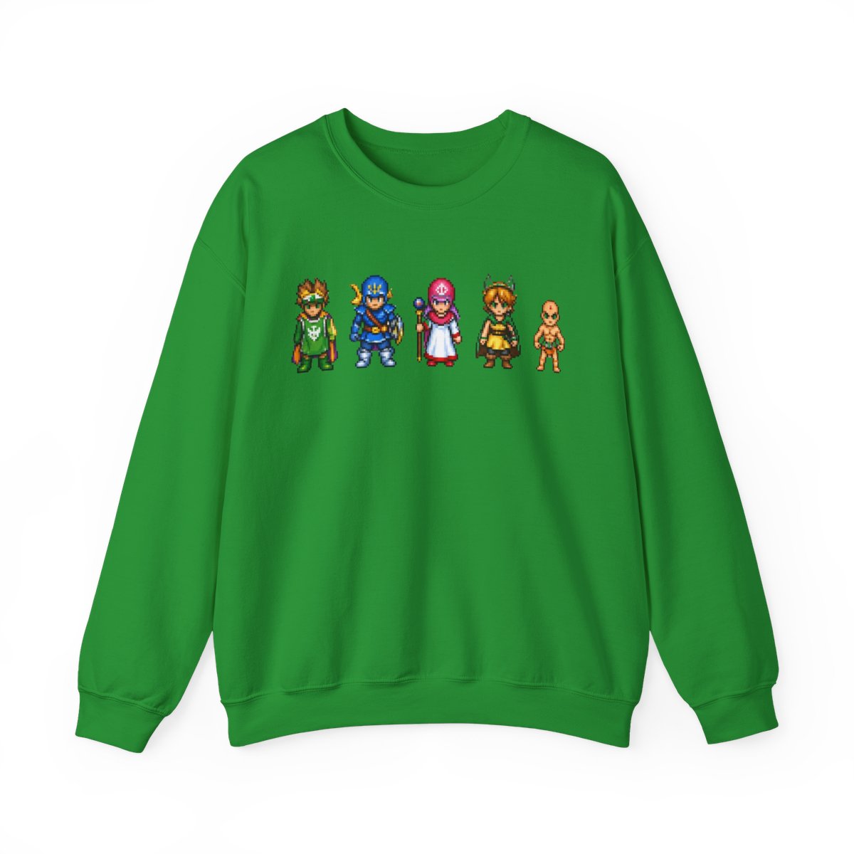 Dragon Quest Crewneck T-Shirts - alternate angle 5, merchandise
