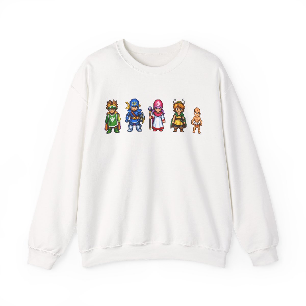 Dragon Quest Crewneck - alternate angle 2, merchandise