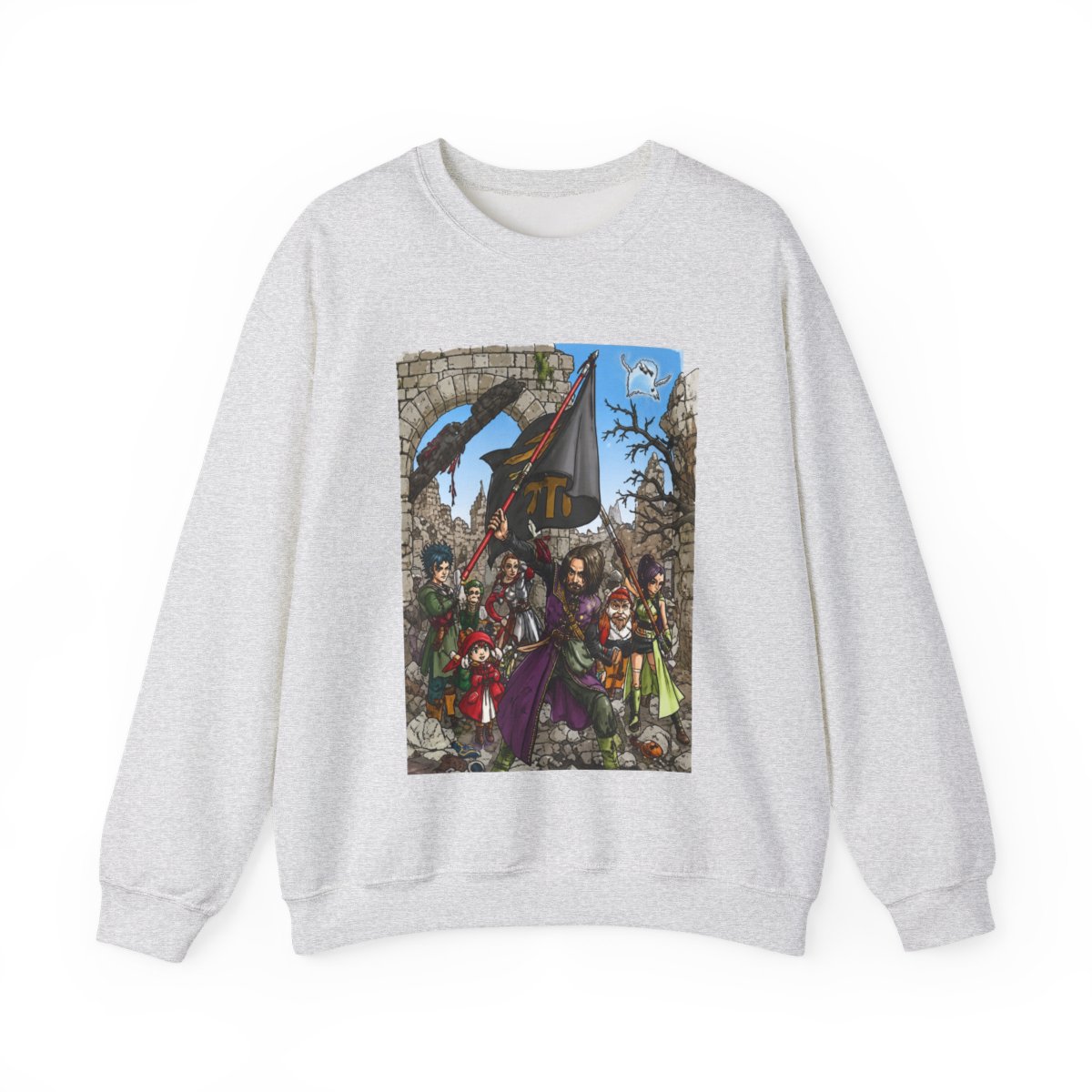 Dragon Quest Crewneck - alternate angle 3, merchandise