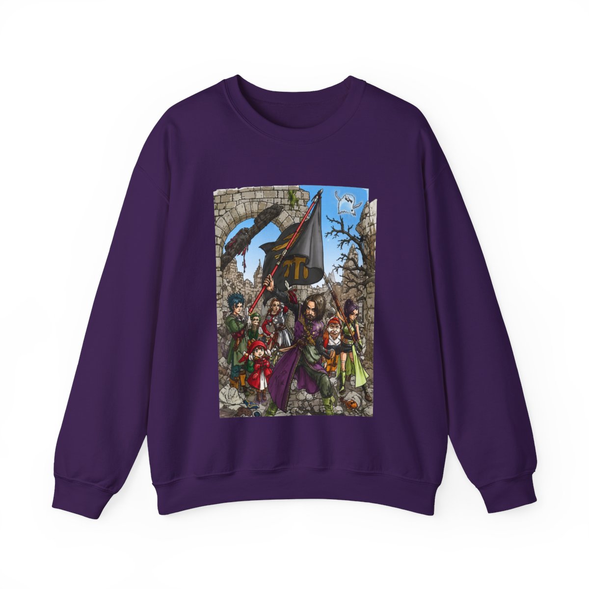 Dragon Quest Crewneck - alternate angle 2, merchandise
