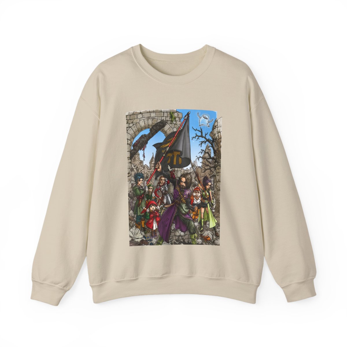 Dragon Quest Crewneck - alternate angle 5, merchandise